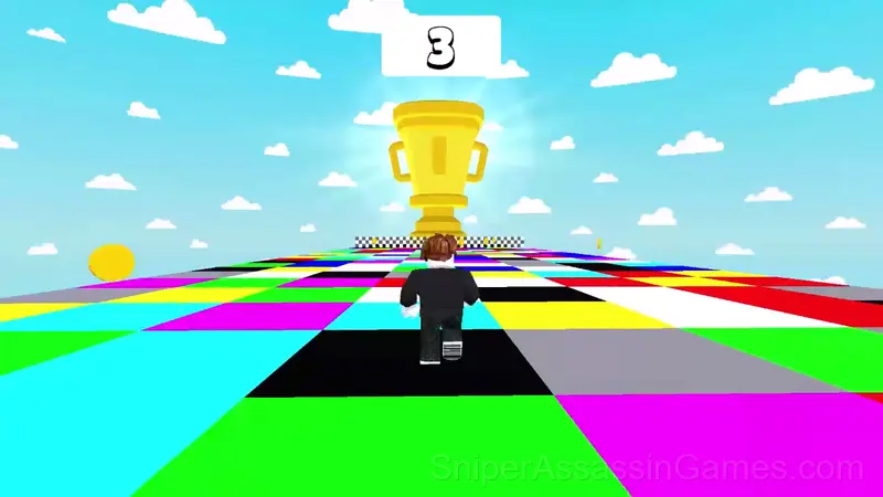 Obby: Mini-Games gameplay screenshot 1