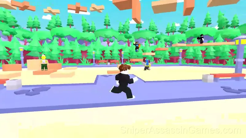 Obby: Mini-Games gameplay screenshot 2