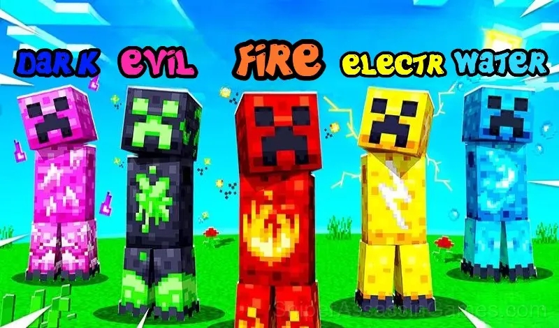 Play Elemental monsters. Evolution