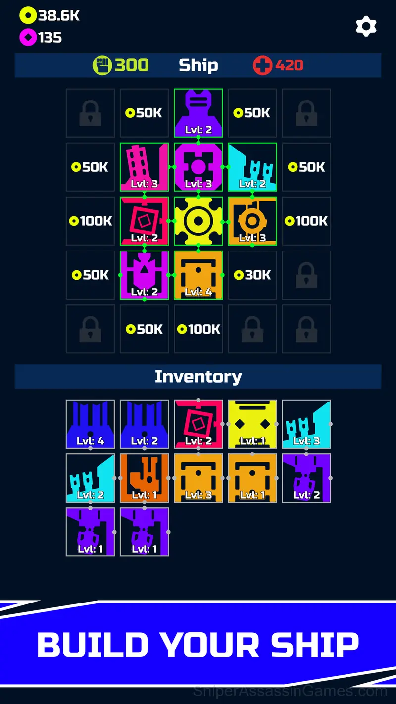 Galaxy Invaders: Space Shooter gameplay screenshot 1
