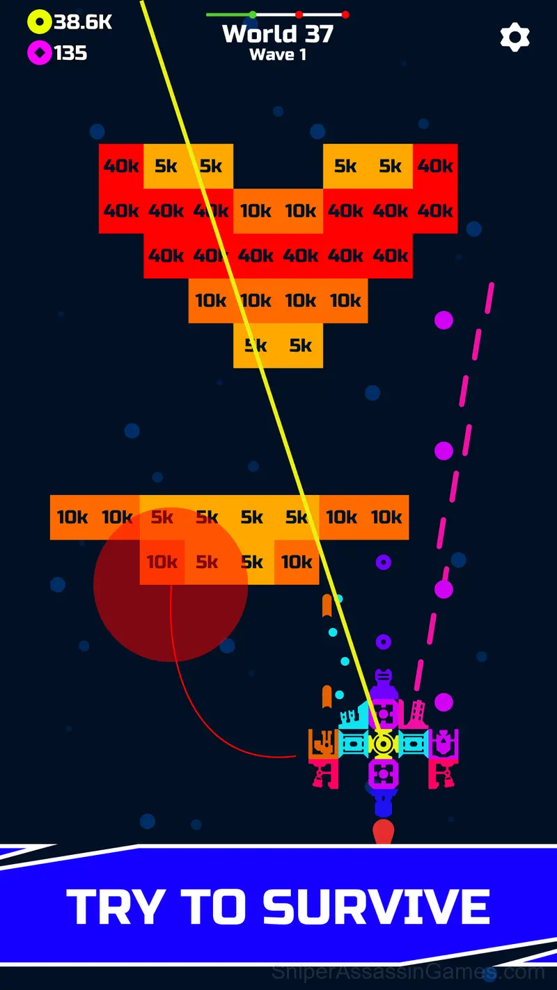 Galaxy Invaders: Space Shooter gameplay screenshot 4