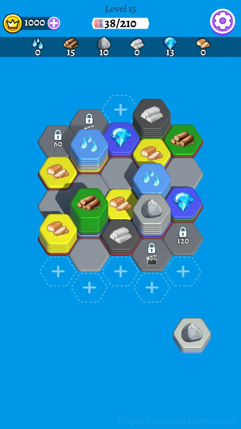 Magic Kingdom: Hex Match gameplay screenshot 1