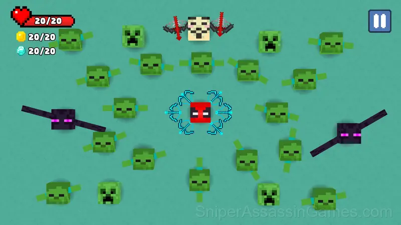 Epic Arena Merge & Destroy gameplay screenshot 1