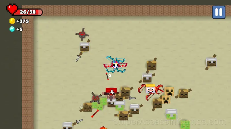 Epic Arena Merge & Destroy gameplay screenshot 2
