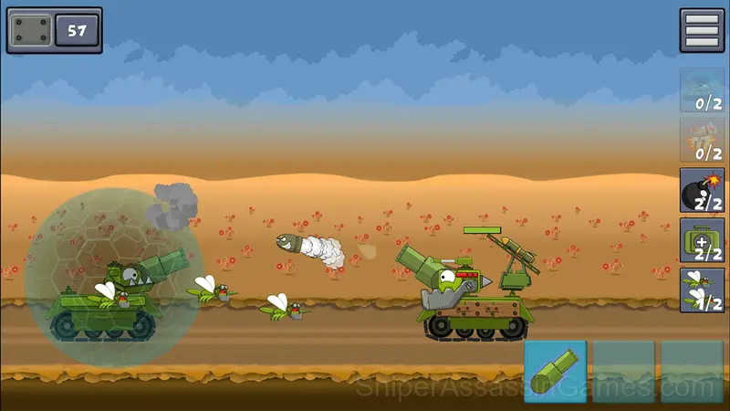 Tanks: Big battle! gameplay screenshot 2