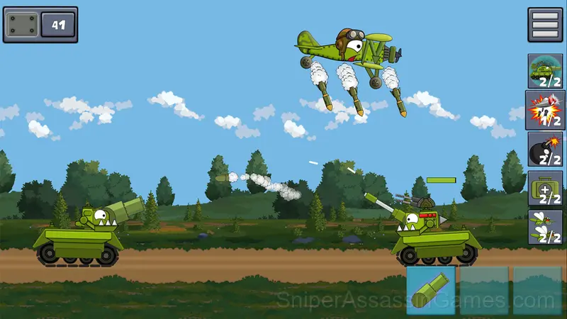 Tanks: Big battle! gameplay screenshot 3
