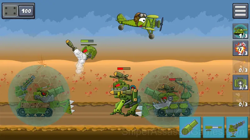 Tanks: Big battle! gameplay screenshot 4