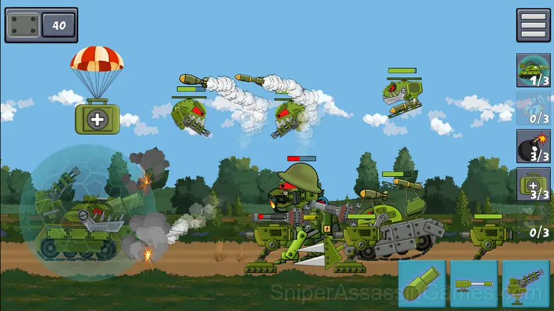 Tanks: Big battle! gameplay screenshot 5
