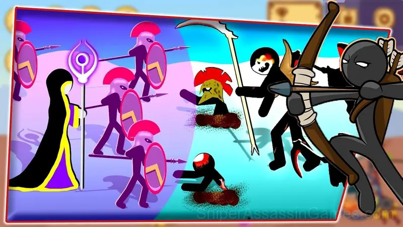 Stick Warriors: New Battle gameplay screenshot 2
