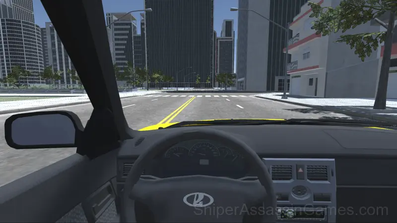 Moscow Taxi Driver Simulator gameplay screenshot 2