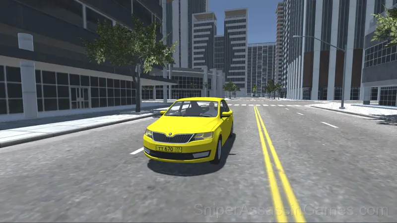 Moscow Taxi Driver Simulator gameplay screenshot 3