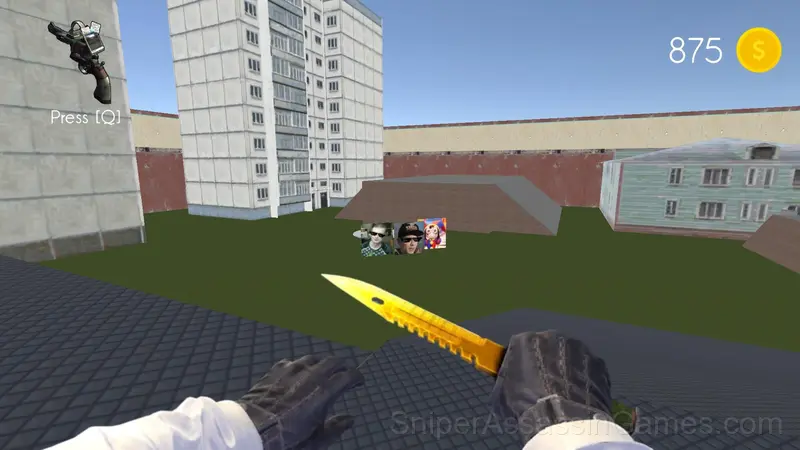 Nextbots: Gmod playground gameplay screenshot 1