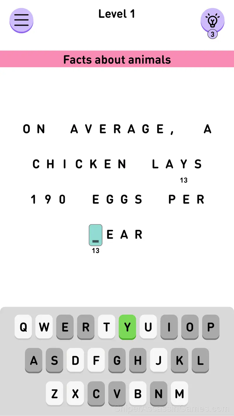 Cryptoword gameplay screenshot 3