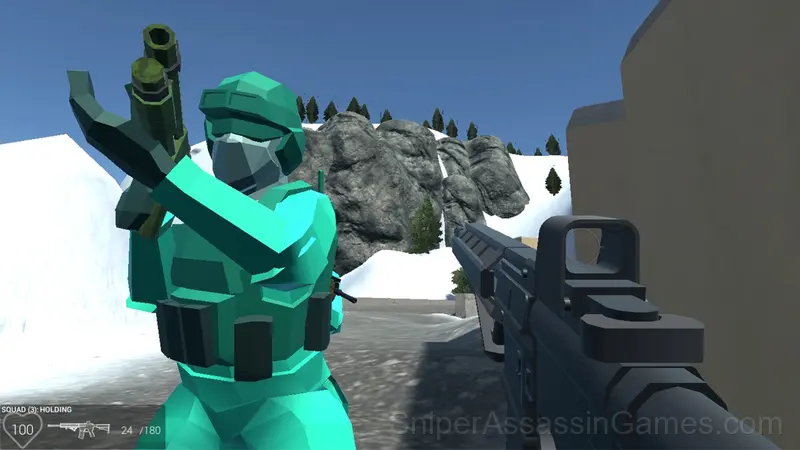 RavenBit 2: Winter War gameplay screenshot 3