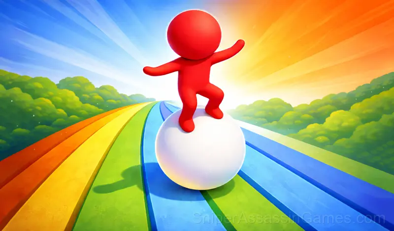 Play Snowball Bridge Rush 3D