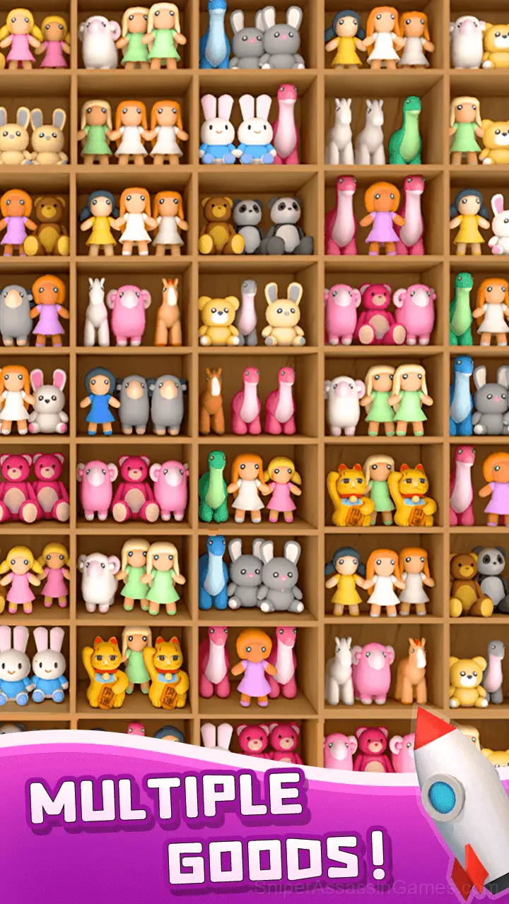 Goods Match 3D gameplay screenshot 2