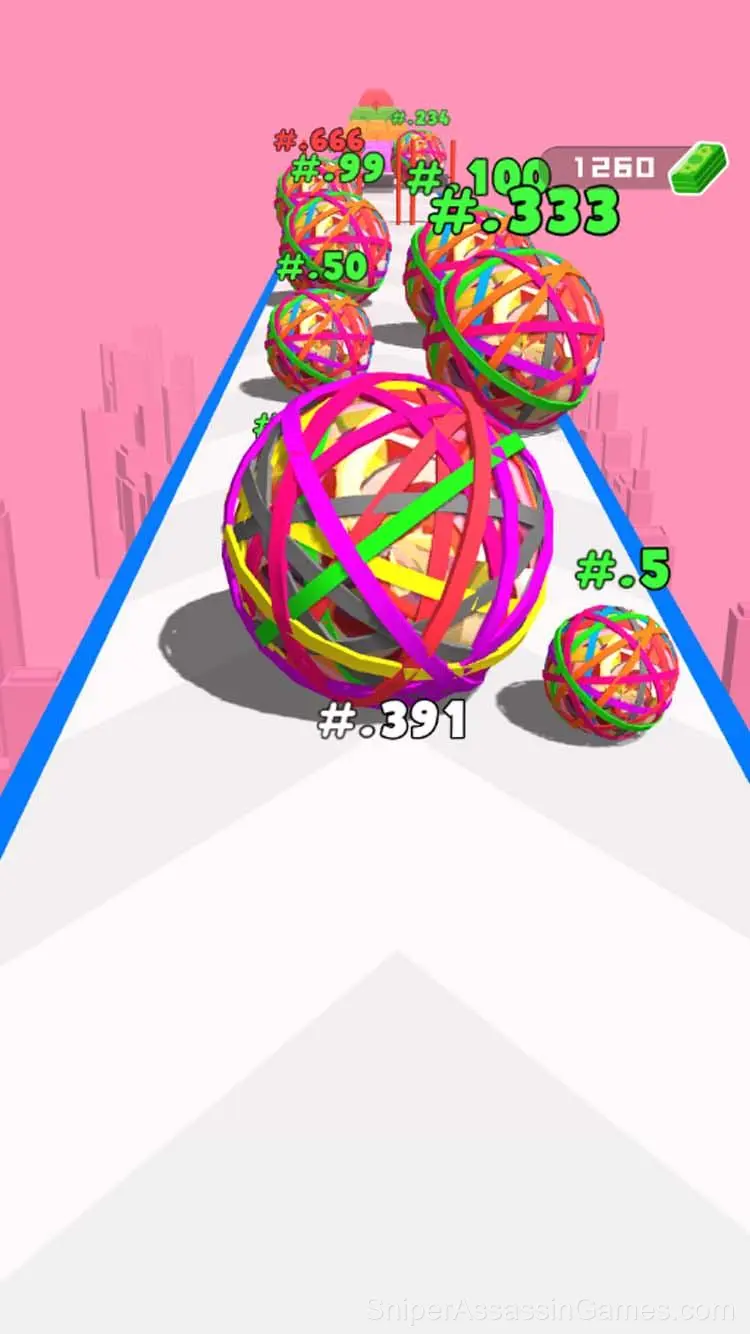 Rubber Ball 3D gameplay screenshot 2