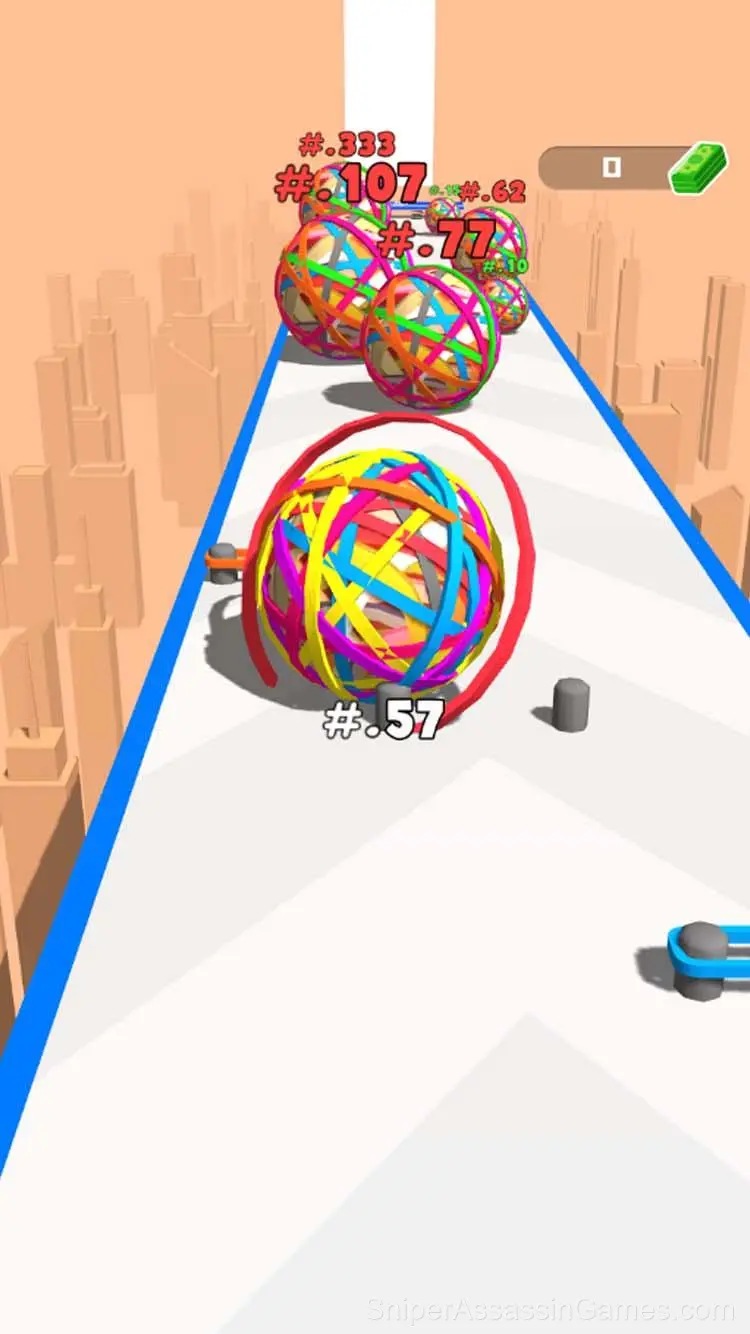 Rubber Ball 3D gameplay screenshot 5