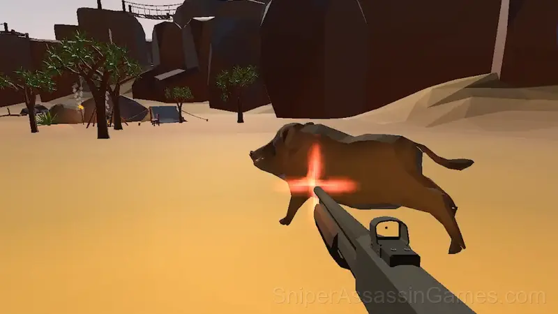 Wild Hunter 3D gameplay screenshot 3