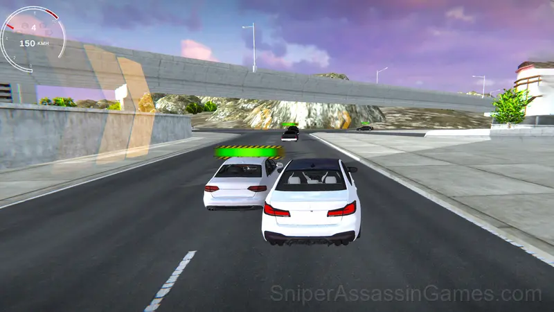 Racing The City BMW gameplay screenshot 1
