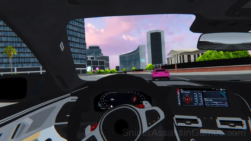 Racing The City BMW gameplay screenshot 2