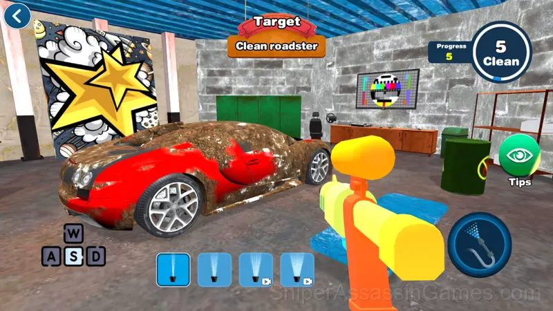 Clean 3D gameplay screenshot 2