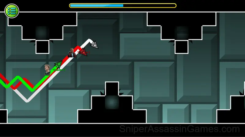 Geometry Dash: Slovo Pacana gameplay screenshot 1