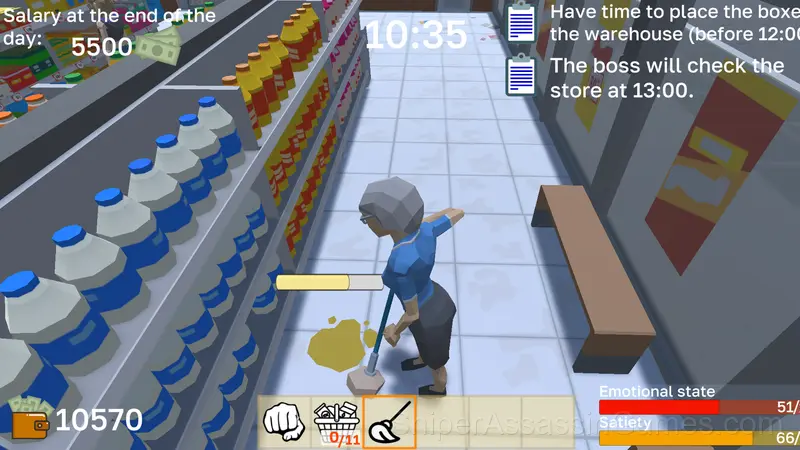 Worker Simulator: Supermarket gameplay screenshot 5
