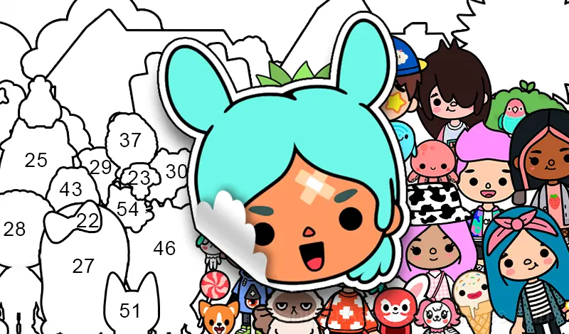 Play Hack Toca Boca: Secret Stickers