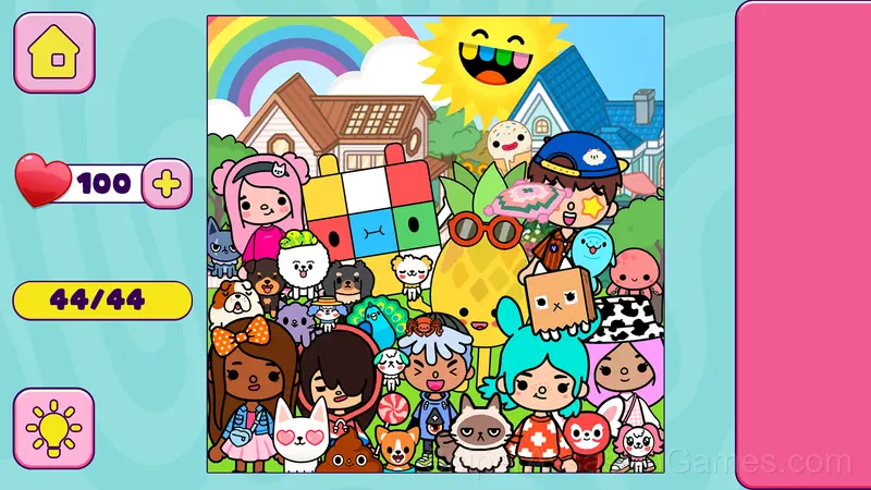 Hack Toca Boca: Secret Stickers gameplay screenshot 4
