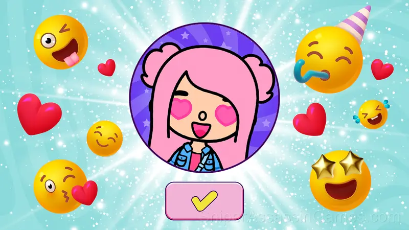 Hack Toca Boca: Secret Stickers gameplay screenshot 6