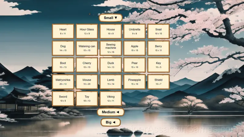 The Shogun nonograms gameplay screenshot 1