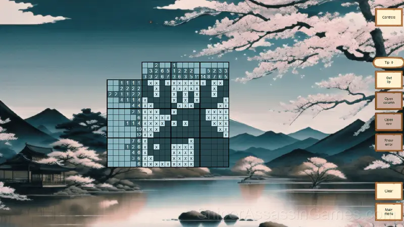 The Shogun nonograms gameplay screenshot 2