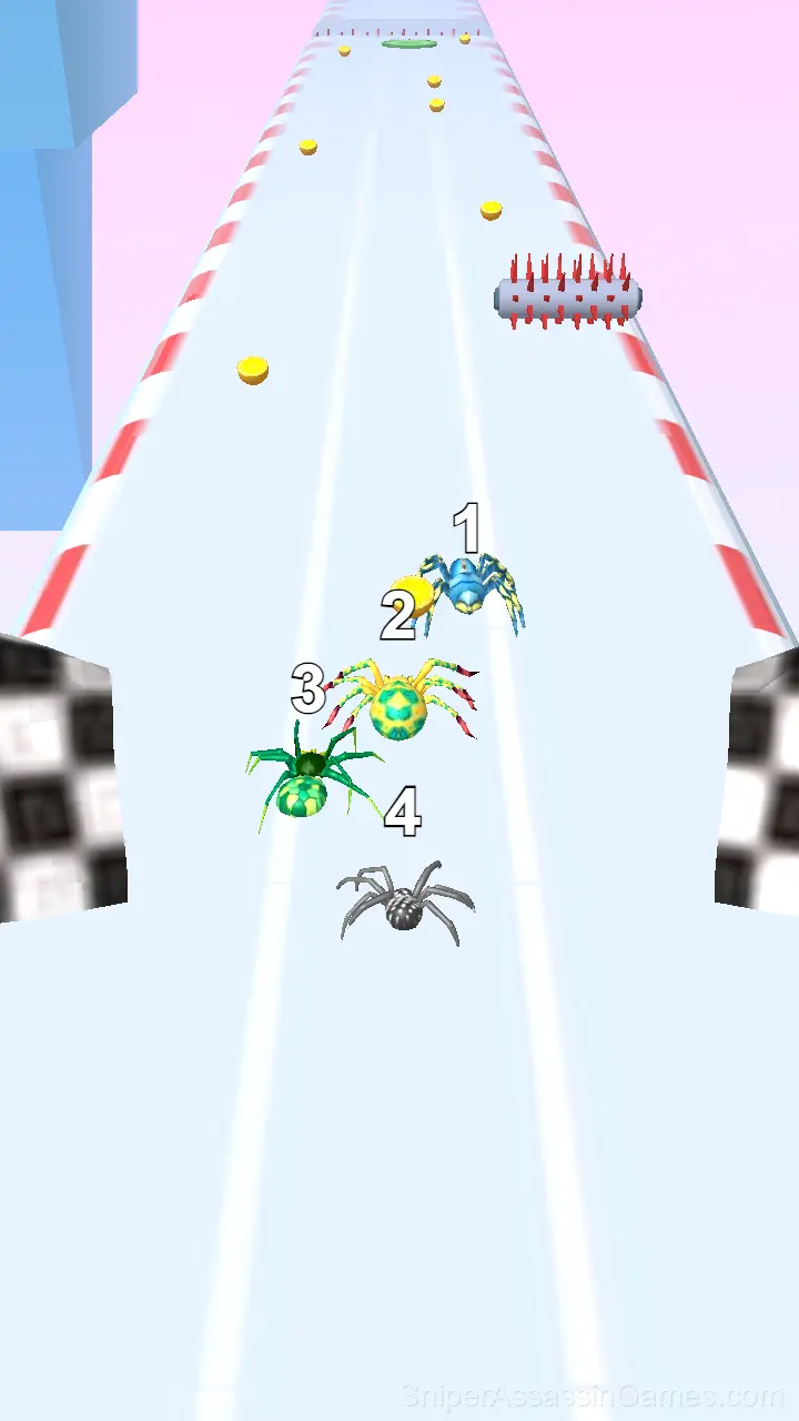Insect Evolution:Spider Run gameplay screenshot 2