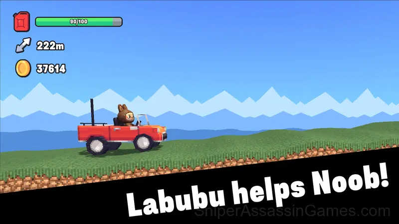 Labubu: Hill Climb gameplay screenshot 1