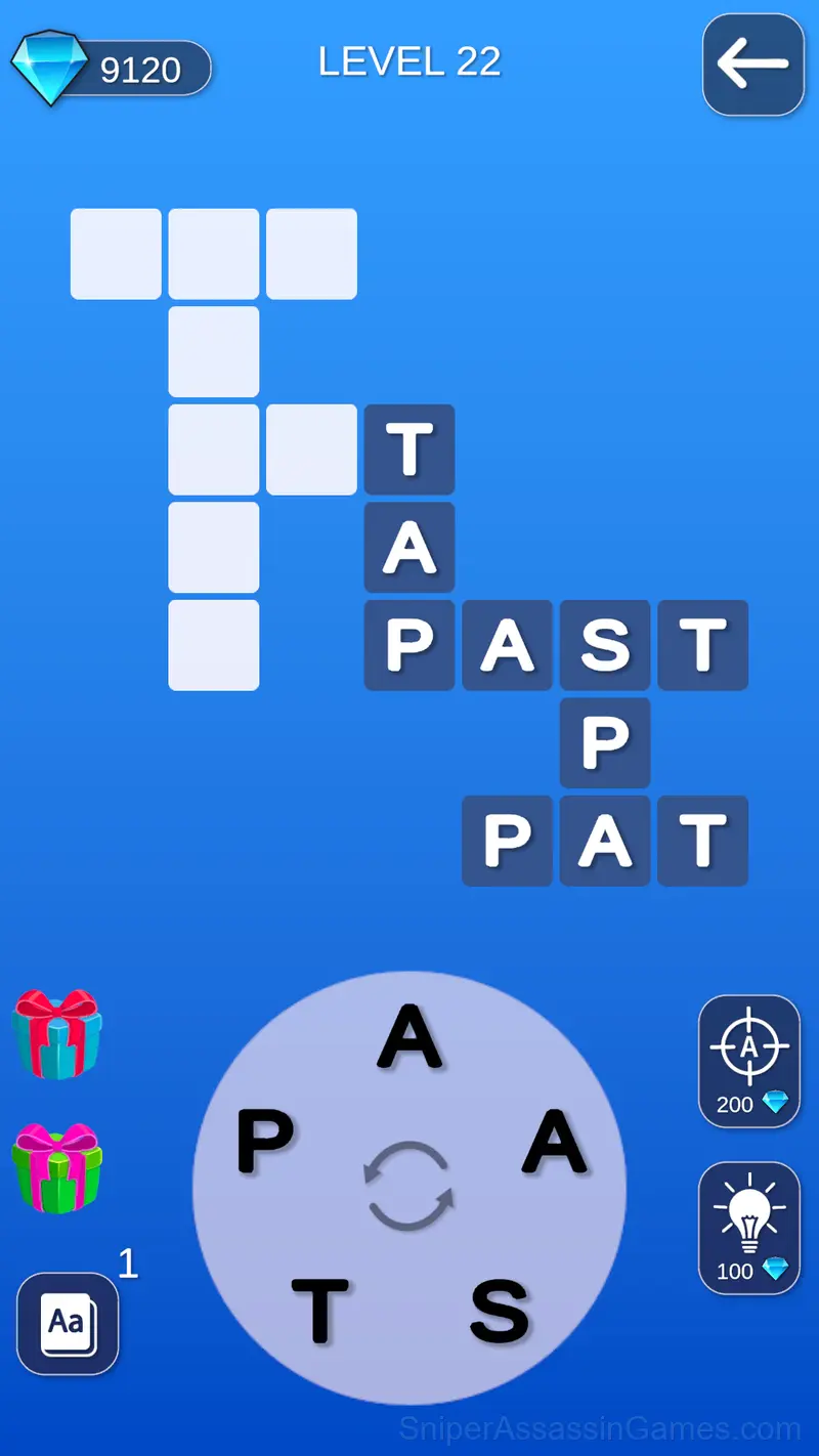 Words Crossword Puzzle gameplay screenshot 2
