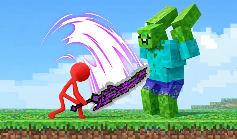 Play Stick vs Zombies: Stick Epic Fight