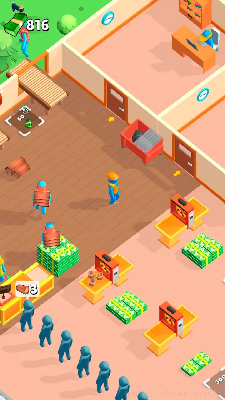 Lumber Factory Simulator gameplay screenshot 3
