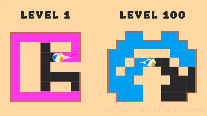 Solve the maze gameplay screenshot 5