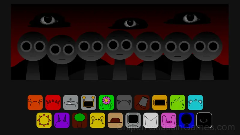 Sprunki But They Are Bald gameplay screenshot 3