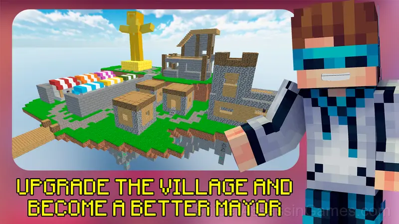 Mine Mining Islands: Skyblock Village! gameplay screenshot 1