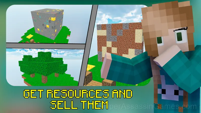 Mine Mining Islands: Skyblock Village! gameplay screenshot 4