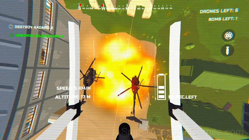 FPV War Drone Simulator gameplay screenshot 1