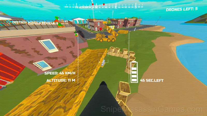 FPV War Drone Simulator gameplay screenshot 2
