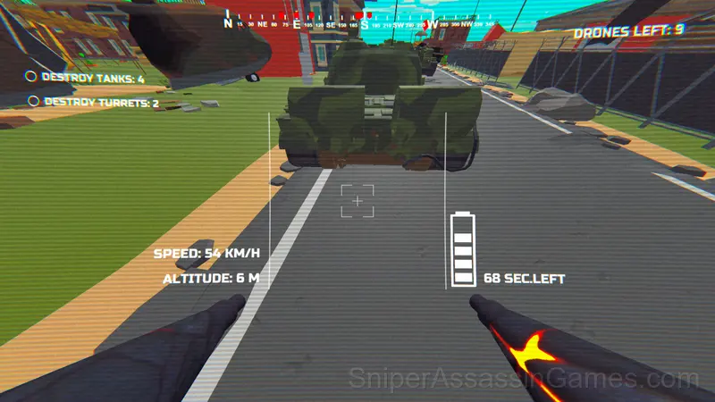 FPV War Drone Simulator gameplay screenshot 3