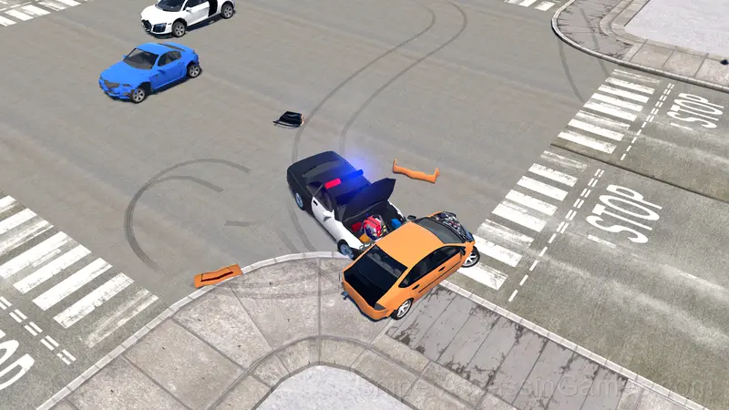 Car Crash Simulator - Police Chase gameplay screenshot 4