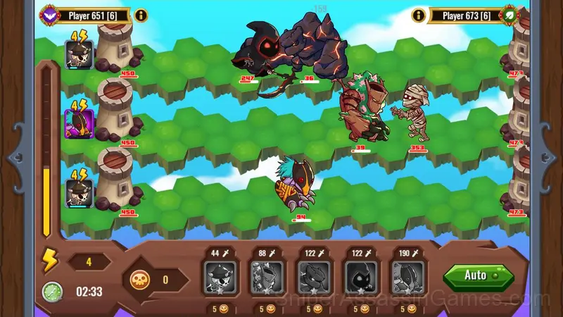 Monstrix gameplay screenshot 2