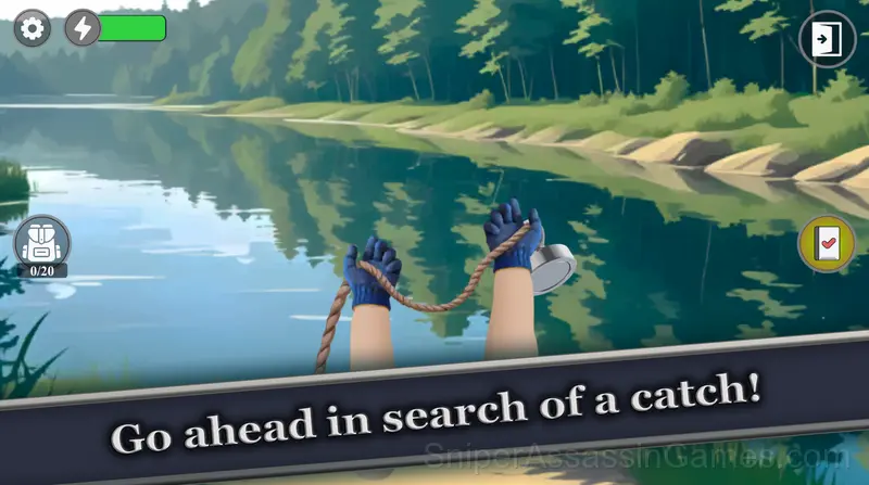 Magnetic Fishing gameplay screenshot 4