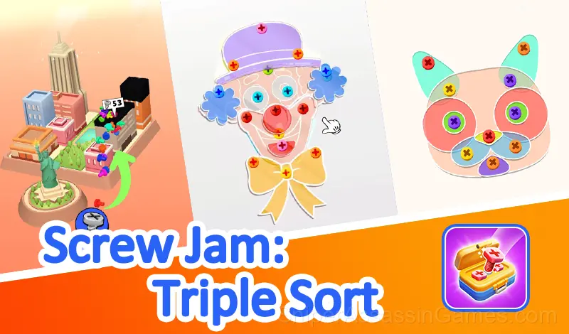 Play Screw Jam: Triple Sort