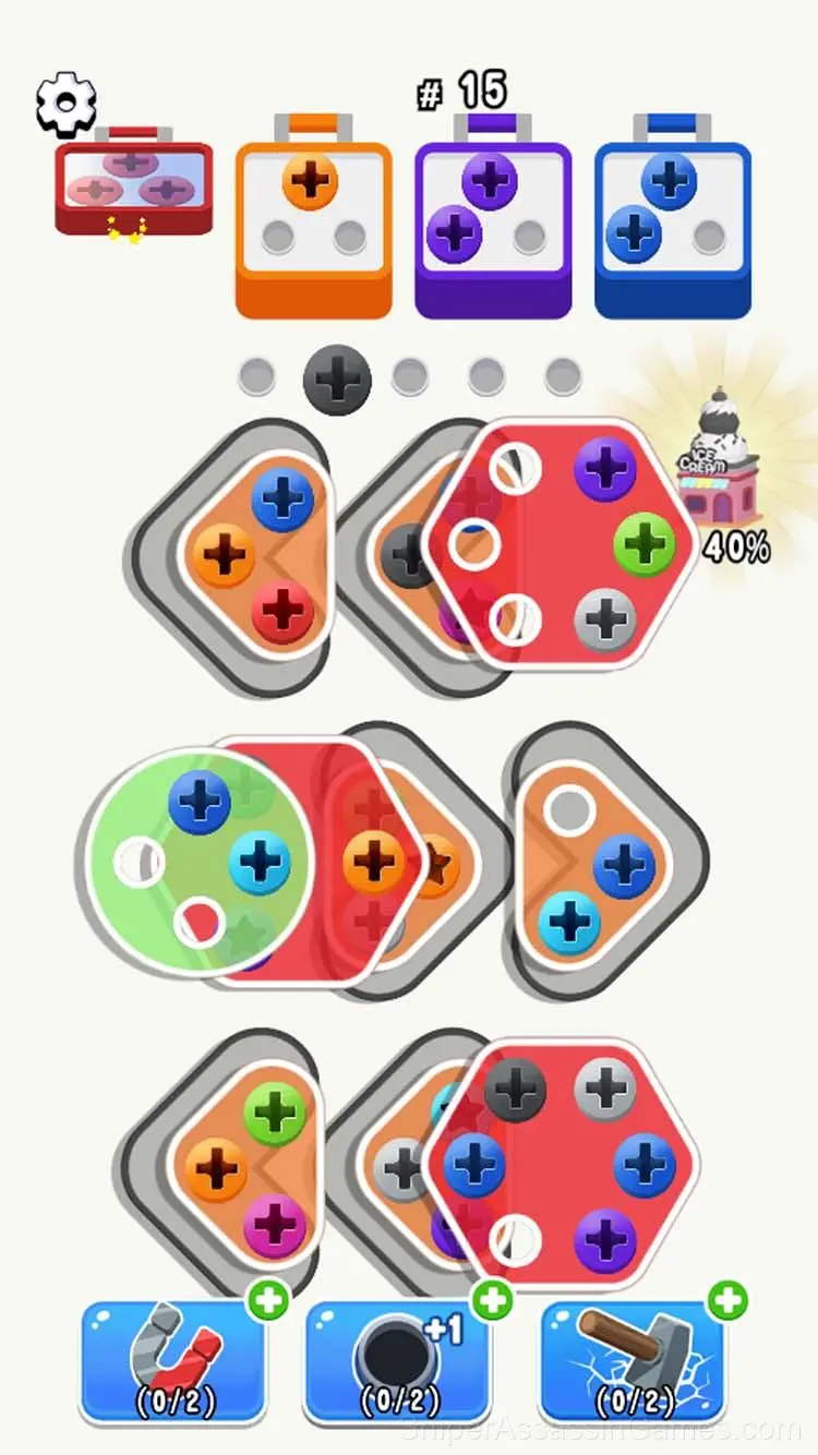 Screw Jam: Triple Sort gameplay screenshot 4